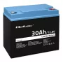Batería LiFePO4 recargable QOLTEC 12,8V 30Ah 384Wh con BMS