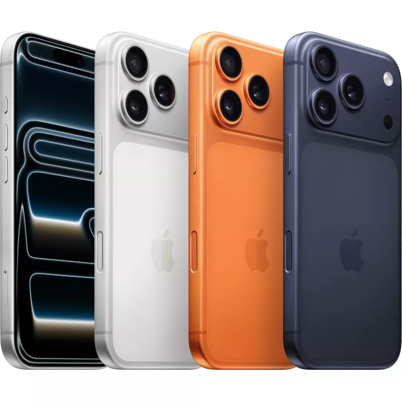 Apple iPhone 17 Pro (512 GB, Naranja cósmico, 6,30 pulgadas, Dual-SIM, 5G), Smartphone, Naranja