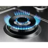 Placa de gas KGS75662SX SMK, 4 zonas de cocción, control táctil