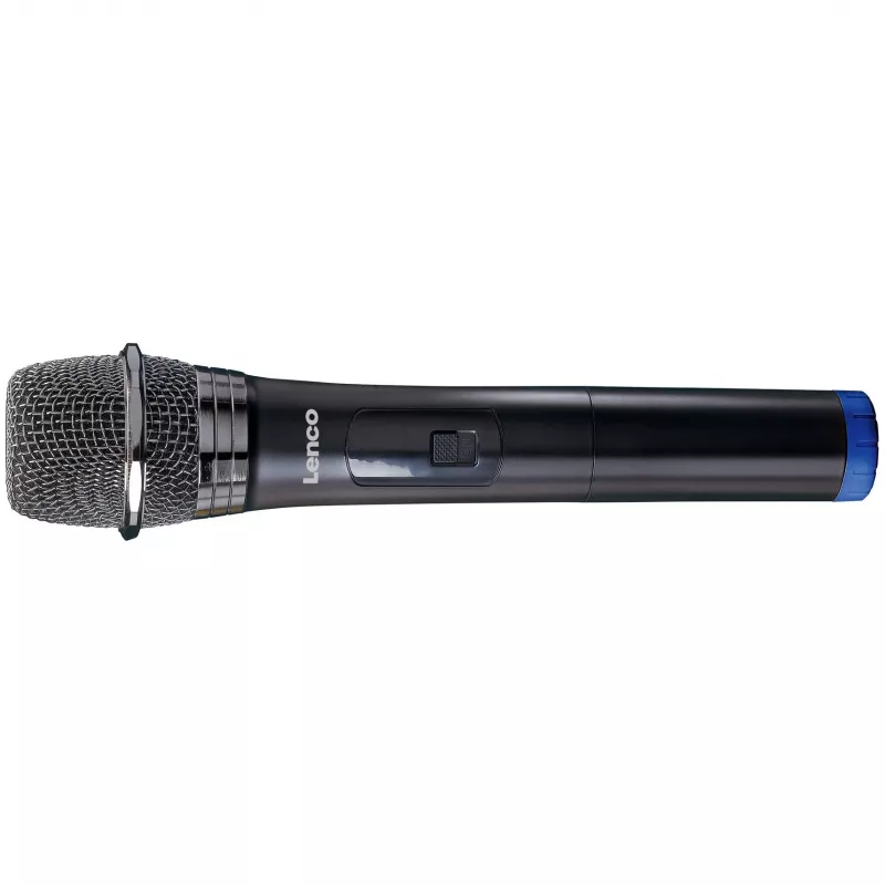 Micrófono de escenario Lenco MCW-020BK