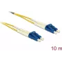 Cable de fibra óptica DeLOCK LC > LC monomodo OS2 10 m