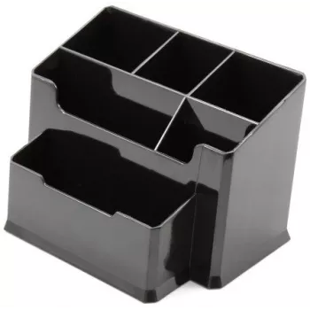Estuche Forpus, negro, vacío, compartimento 6 1005-005