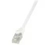 LogiLink CP2111U cable de red RJ45, latiguillo CAT 6 U/UTP 20,00 m blanco con protección de lengüeta 1