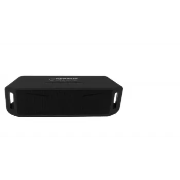 Altavoz portátil estéreo ESPERANZA FOLK negro — 6 W RMS, Bluetooth, MicroSD, batería LiPo