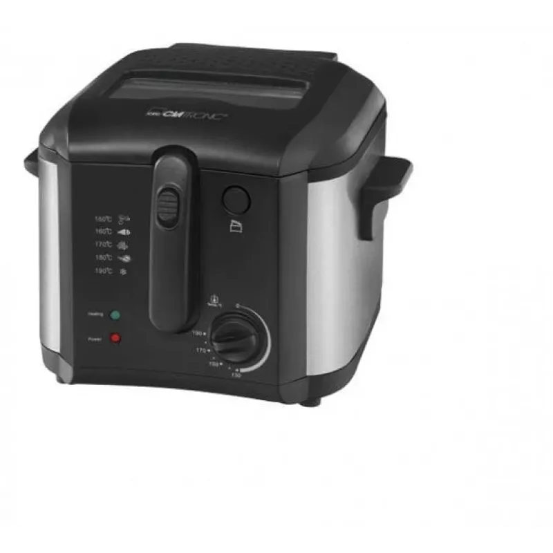 Freidora Clatronic FR 3649 individual 2,5 l 1600 W negra