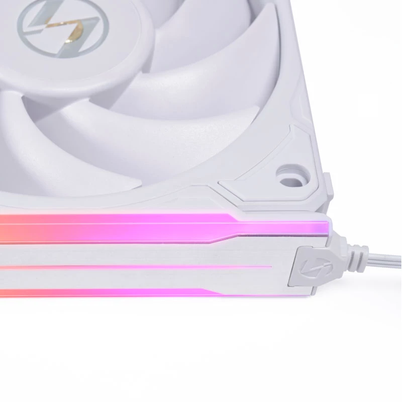Kit de tiras Lian Li UNI FAN P28 Side ARGB, pack de 3, blanco (P28ARGB-W)