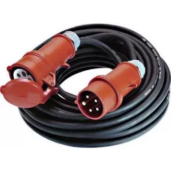 Alargador para exterior Bachmann 344.171, 10 m, 1 salida AC, 400 V