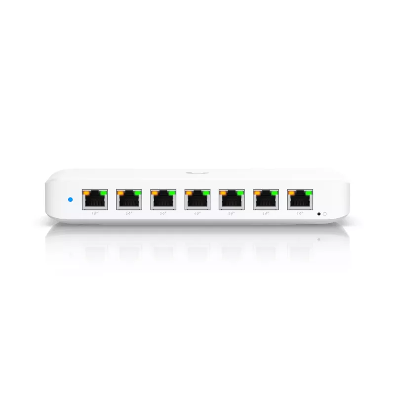 Ubiquiti Ultra 210W conmutador gestionado L2 Gigabit Ethernet (10/100/1000) Power over Ethernet (PoE) blanco