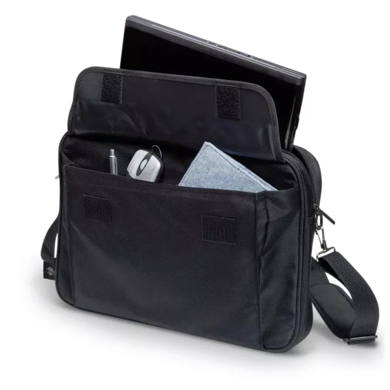Bolso toploader DICOTA D30805-RPET 40,6 cm 16 pulgadas Negro