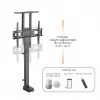 Soporte de suelo con elevador de TV eléctrico motorizado inteligente Maclean MC-866T TUYA app móvil Alexa Google Home 37''-80'' 60kg armario VESA (enchufe EU)