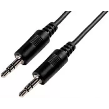 Cable de audio e+p B 111/2 2,5 m 3,5 mm Negro