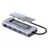 Hub activo UNITEK USB-C 10GBPS, M.2, HDMI, PD 100W