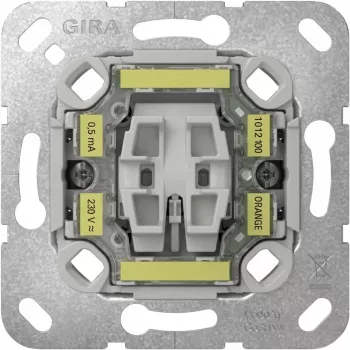 Mecanismo de interruptor Gira 311600 basculante control conmutación para teclas de control