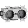 Hager GS20019011 toma de corriente grafito (GS20019011)