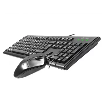 A4Tech KM-72620D - Conjunto de teclado y ratón - USB - US - negro