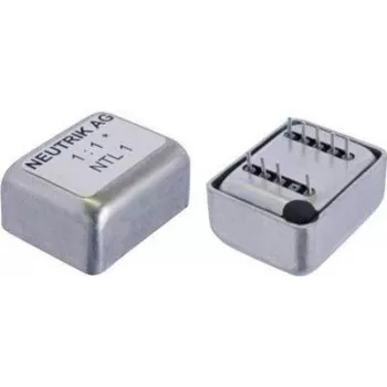 Transformador de audio NEUTRIK Impedancia: 600 Ω, Relación de transformación: 1:1 Contenido: 1 ud. (NTL1)