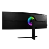 Monitor LED curvo 49 pulgadas Arozzi Nova — 5120 x 1440 Dual QHD, panel VA, 4 ms, hub USB, VESA
