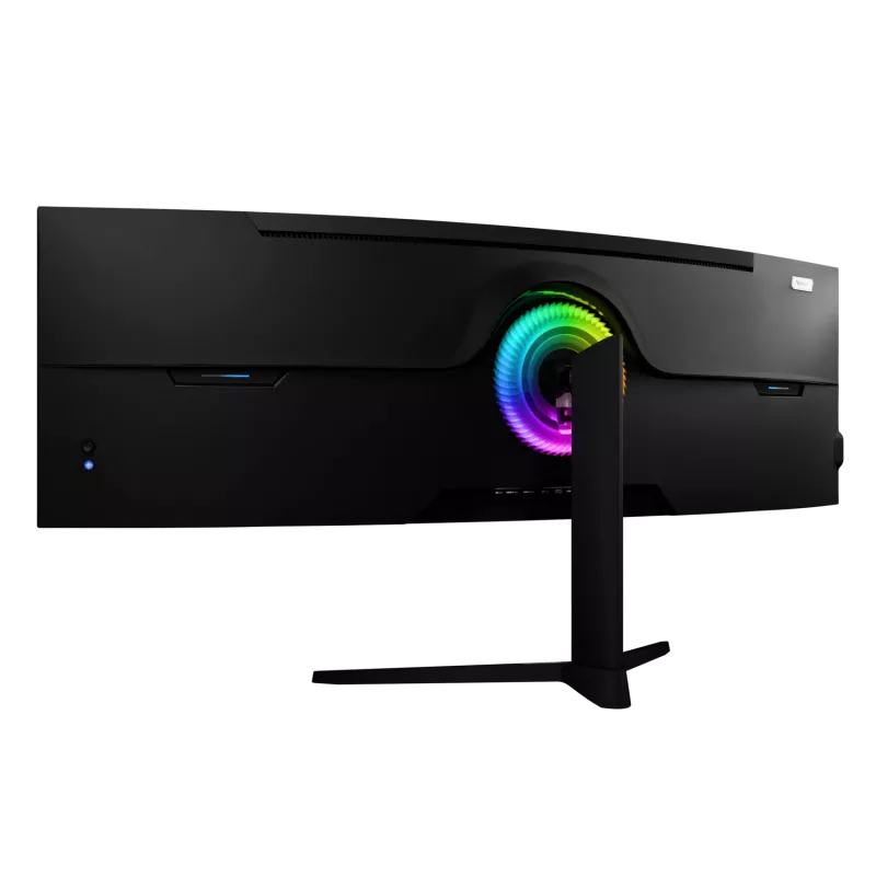 Monitor LED curvo 49 pulgadas Arozzi Nova — 5120 x 1440 Dual QHD, panel VA, 4 ms, hub USB, VESA