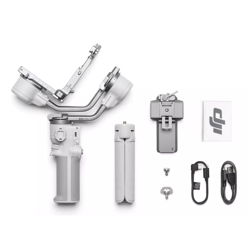 Estabilizador gimbal DJI RS 4 MINI — 3 ejes compacto y ligero para sin espejo y DSLR pequeñas (modelo CP.RN.00000442.01)