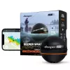 Deeper Smart Sonar PRO+ 2 sonda de pesca lanzable, 100/240/675 kHz, profundidad 100 m, Wi-Fi, GPS, hasta 9 h, negra