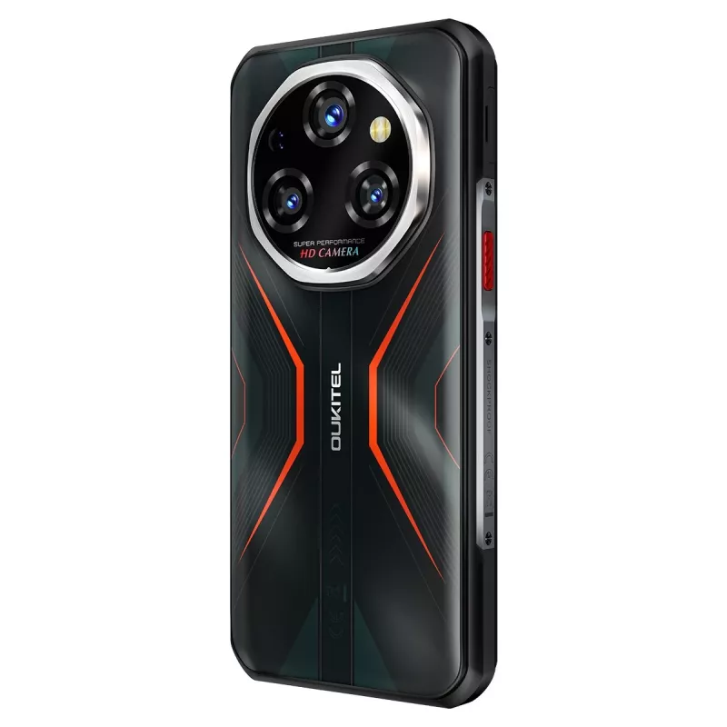 Smartphone Oukitel WP55 6,6 pulgadas 12 GB 256 GB DS 11000 mAh naranja