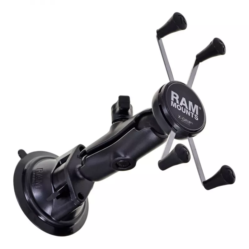 Soporte para telefono RAM Mounts X-Grip Large con ventosa Twist-Lock