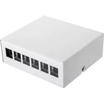 Renkforce 6 puertos Network-Patchbox CAT 6a (RF-4532672)