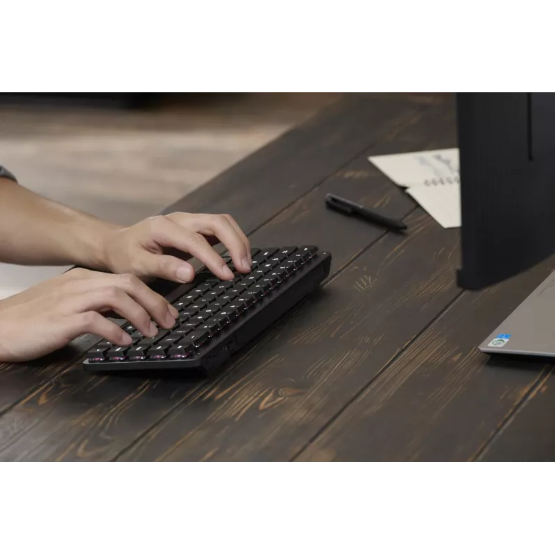 ASUS ProArt KD300 Teclado mecánico 65% RGB, USB + RF Wireless + Bluetooth, Negro