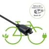 Cargador para e-bike 36V/42V 2A con conector macho Bosch de 3 pines QOLTEC