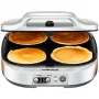 ROMMELSBACHER PC 1800, 4 crepes, plata, plástico, 13,5 cm, botones, 1800 W