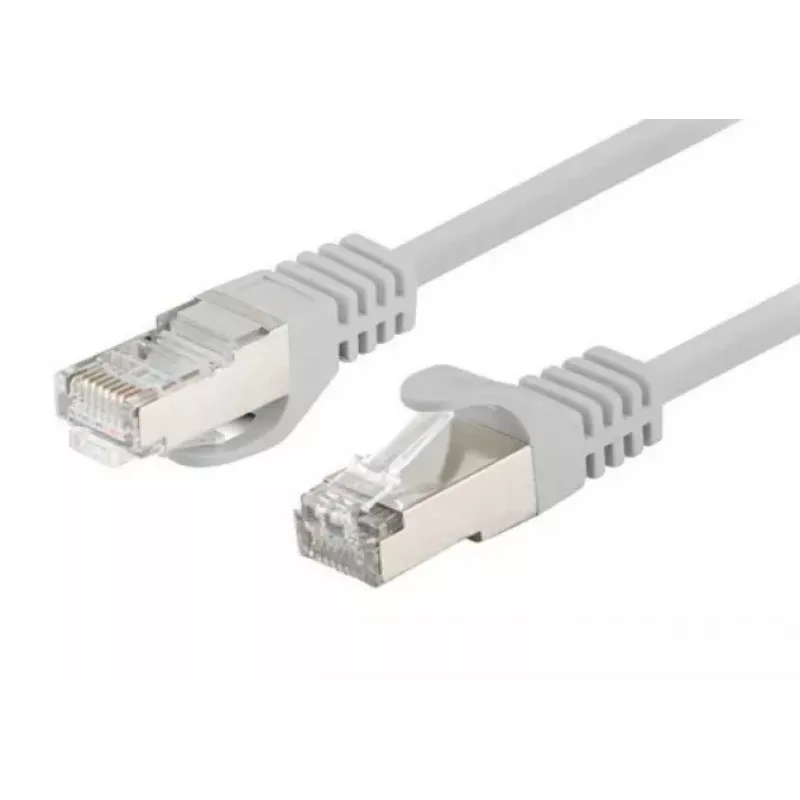 Lanberg PCF6-20CC-0200-S Cable de conexión Cat.6 F/UTP, paquete de 10, 2 m, Gris