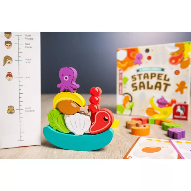 Stapelsalat, juego de habilidad