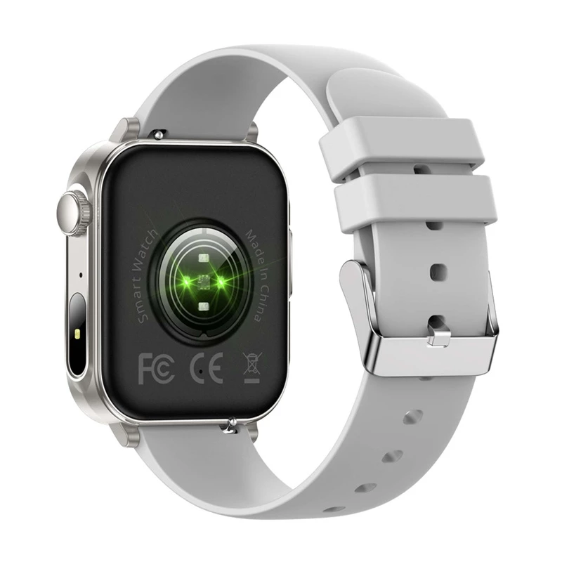 Smartwatch Colmi P80 plateado – smartwatch compacto Colmi P80, carcasa plateada