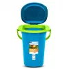 Inodoro portátil de viaje GreenBlue GB320BL cubo asiento camping festival asa tapa resistente estable 19L
