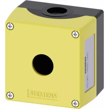 Siemens carcasa vacía 1 posición de montaje (L x An x Al) 85 x 85 x 64 mm amarillo SIRIUS ACT 3SU1801-0AA00-0AA2 1 ud. (3SU1801-0AA00-0AA2)