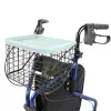 Andador REHA FUND RF-621 de tres ruedas, con cesta y bolsa