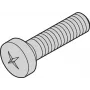 SCHROFF Tornillo POSIPAN M4X10MM (100 uds.) - Accesorio para rack (21100513)