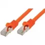 Cable de red shiverpeaks BASIC-S naranja 1 m Cat7 S/FTP