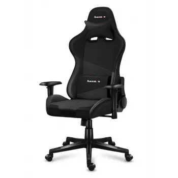 Silla gaming huzaro Force 6.2 Carbon — silla gaming ergonómica, altura ajustable 44–53,5 cm, carga máxima 130 kg, asiento de malla, respaldo acolchado