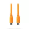 Cable USB-C a USB-C Rode SC27-O USB 3.2 Gen1, naranja (2 m, PD)