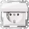 Toma de corriente Merten MEG2311-0325 CEE 7/3 blanco, termoplástico, 250 V 16 A