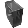 Caja Sharkoon SK6 ARGB torre ATX negra – caja mid-tower ATX con iluminación ARGB y ventana lateral de cristal templado