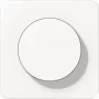 Placa cubierta con mando giratorio Jung CD 1740 WW Duroplast — modelo CD1740WW