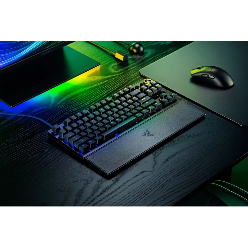 Razer Huntsman V3 Pro Tenkeyless 8KHz | Teclado gaming | Con cable | US | Negro | USB Type-C | Razer Analog Optical Switch Gen-2