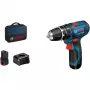 Bosch GSB 12V-15 Professional 1300 RPM Negro, Azul