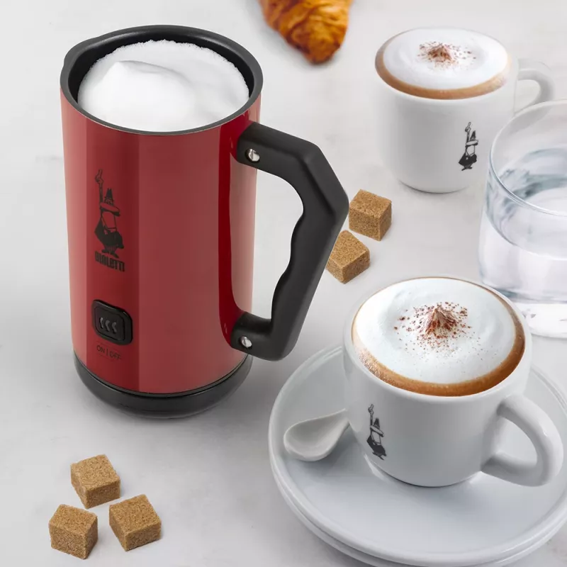Bialetti MKF02 espumador/calentador de leche automático rojo