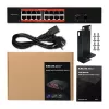 Switch de red QOLTEC 52364 — Gigabit Ethernet PoE 16xRJ45, 2xSFP