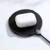 Cargador Baseus CCED000001 para dispositivos móviles auriculares, smartphone negro USB carga inalámbrica para interiores