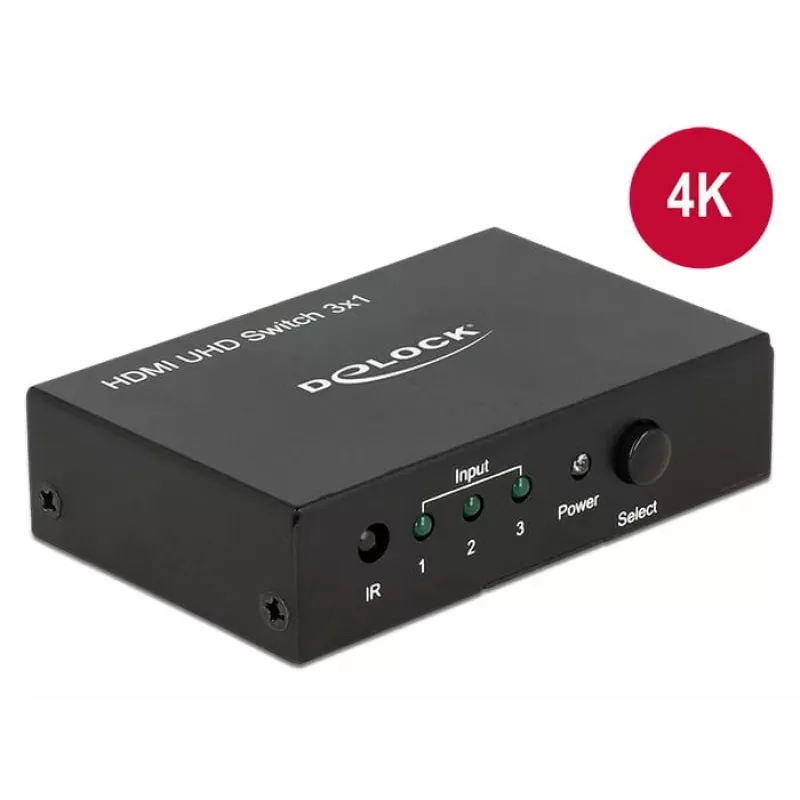 Conmutador de vídeo HDMI DeLOCK 18683