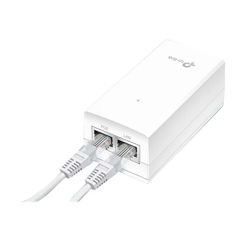 TP-Link adaptador PoE pasivo de 24V, Gigabit Ethernet, 10,100,1000 Mbit/s, 10/100/1000, Cat3, Cat4, Cat5, Cat5e, Cat6, blanco, 100 m